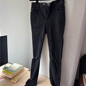 Reformation Distressed Skinny Jeans